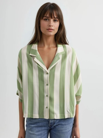 Busem Bluse in Grün