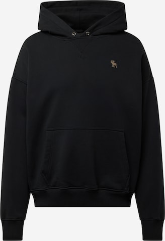 Abercrombie & Fitch Sweatshirt 'APAC' in Zwart: voorkant
