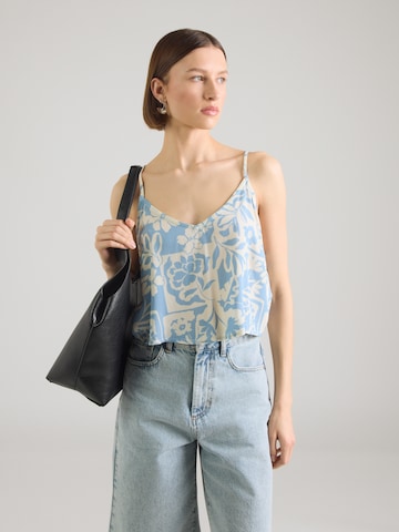 RIP CURL - Top 'PARTY PACK' en azul: frente