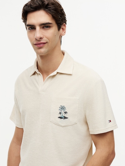 TOMMY HILFIGER Shirt in Beige / Aqua / Black, Item view