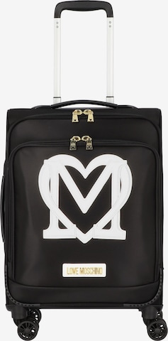 Love Moschino Trolley in Zwart: voorkant