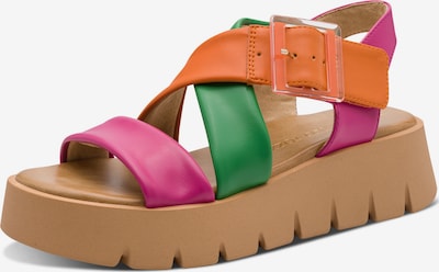 MARCO TOZZI Sandale in 36 in grün / orange / pink, Produktansicht