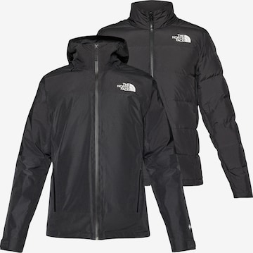 juoda THE NORTH FACE Sportinė striukė 'MOUNTAIN': priekis
