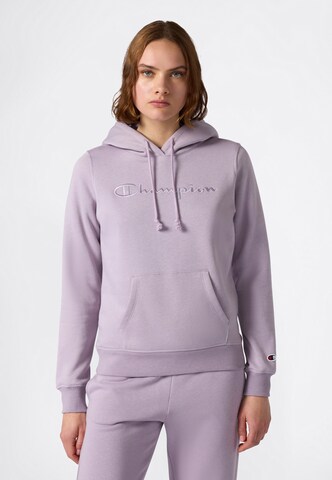 Champion Authentic Athletic Apparel Sweatshirt in Purple: front