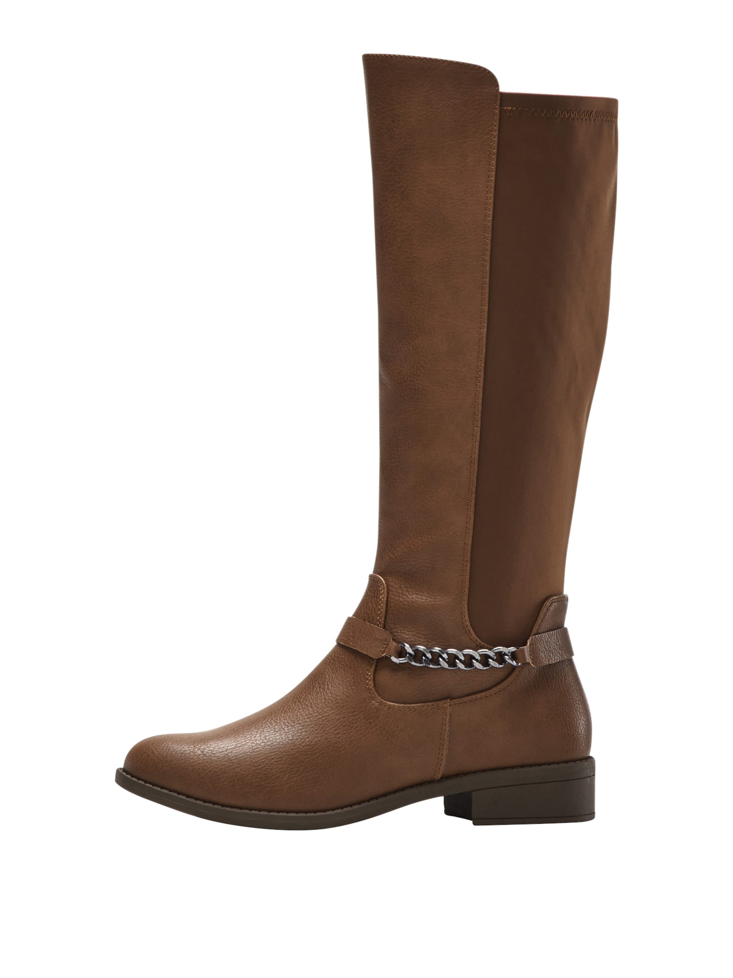 bonprix Stiefel in Braun: Vorderseite