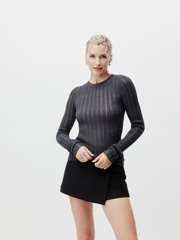 Pull-over 'Ledora' LeGer by Lena Gercke en gris : devant