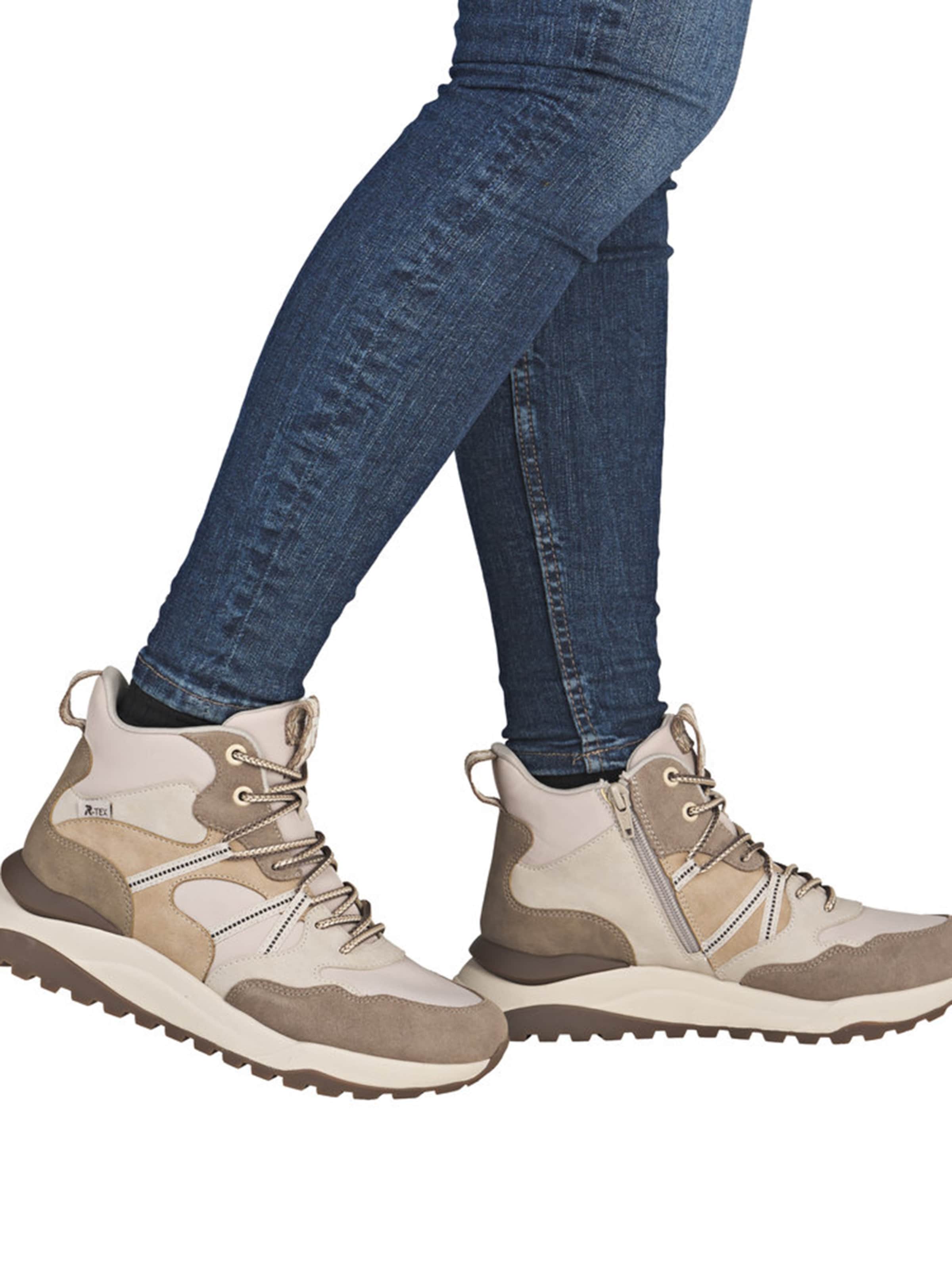 Rieker Sport Ботинки на шнуровке в Бежевый