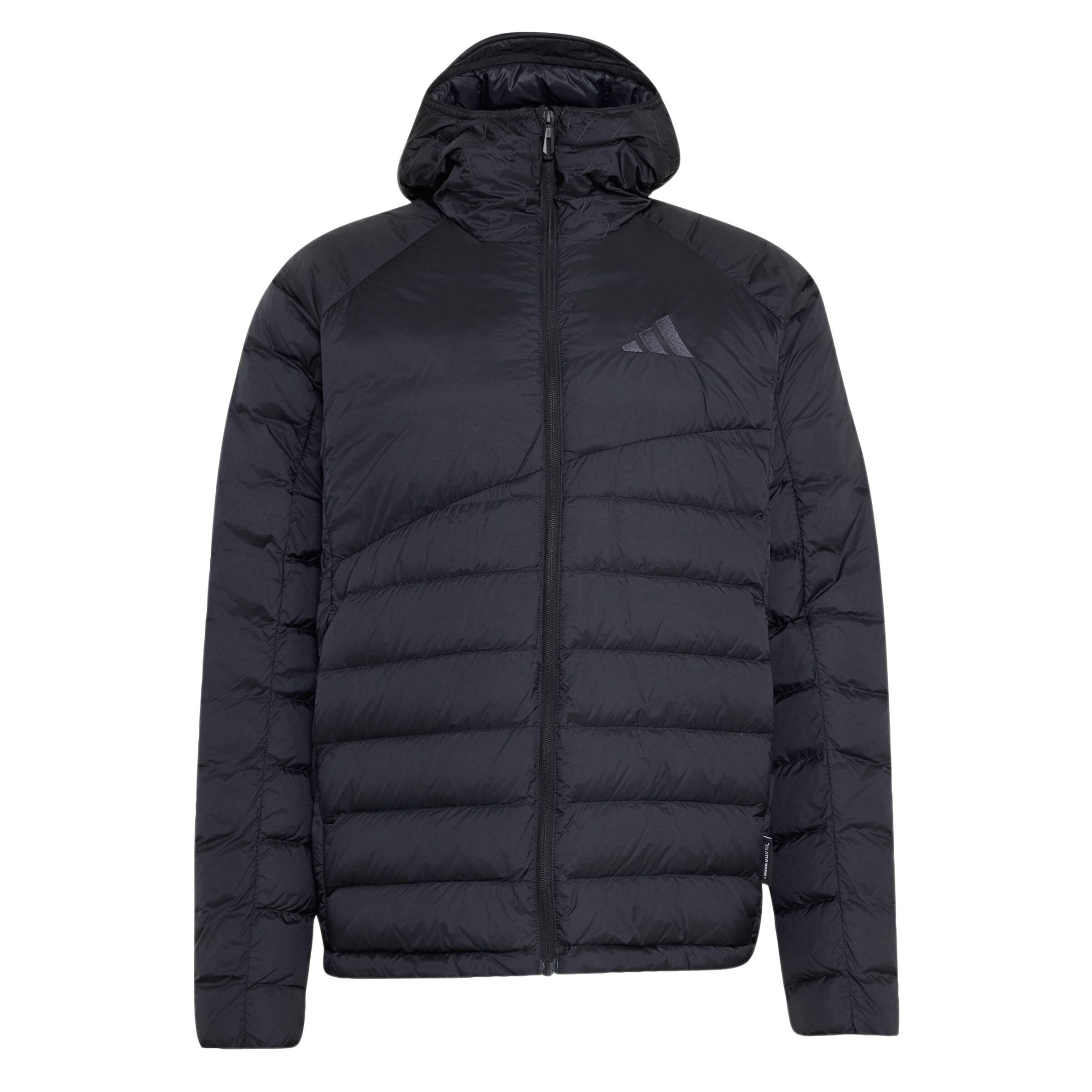 ADIDAS TERREX Μπουφάν πεζοπορίας ' Xperior CLIMAWARM+ Down Hooded' σε μαύρο: μπροστά