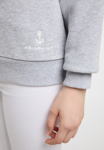 Sweat-shirt 'Kilata' DreiMaster Maritim en gris