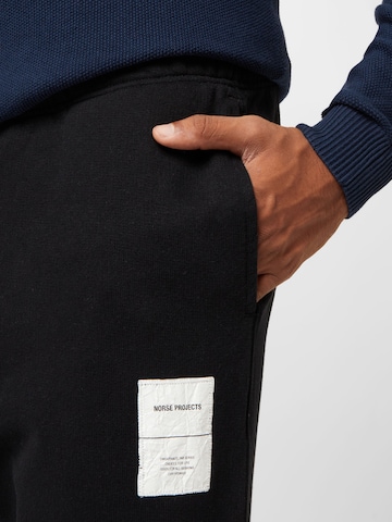 NORSE PROJECTS Tapered Pants 'Vanya' in Black