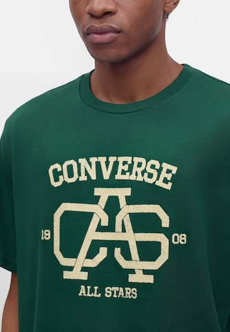 Tricou 'CAS VARSITY' de la CONVERSE pe verde