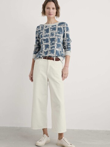 Seasalt Cornwall Sweatshirt 'Bright Wave' in Blauw