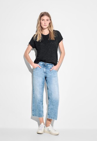 CECIL T-Shirt in Schwarz