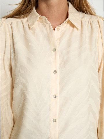 Peppercorn Blouse 'Kyra' in Beige