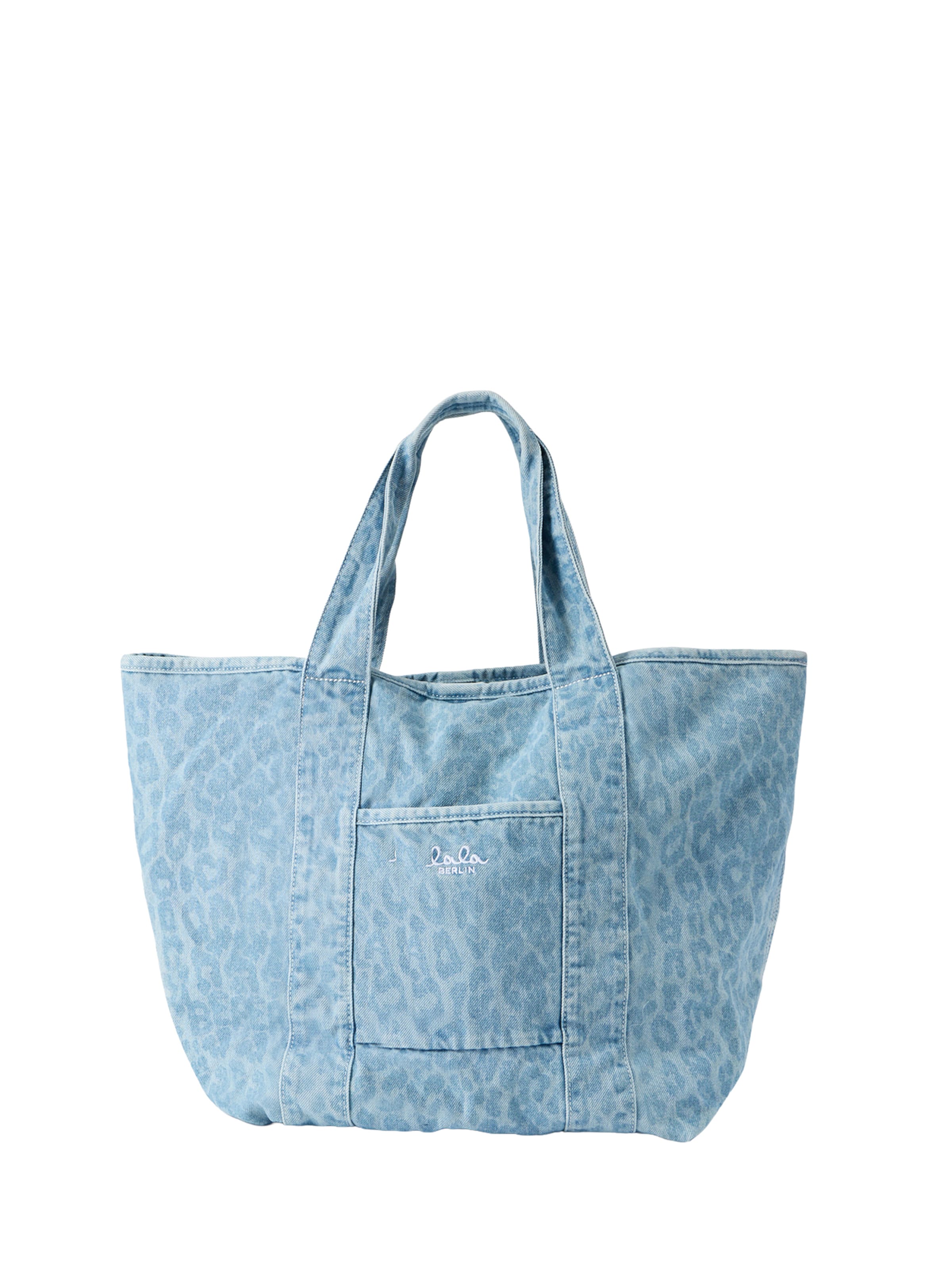 Lala Berlin Torba shopper w kolorze niebieski denim / jasnoniebieskim, Podgląd produktu