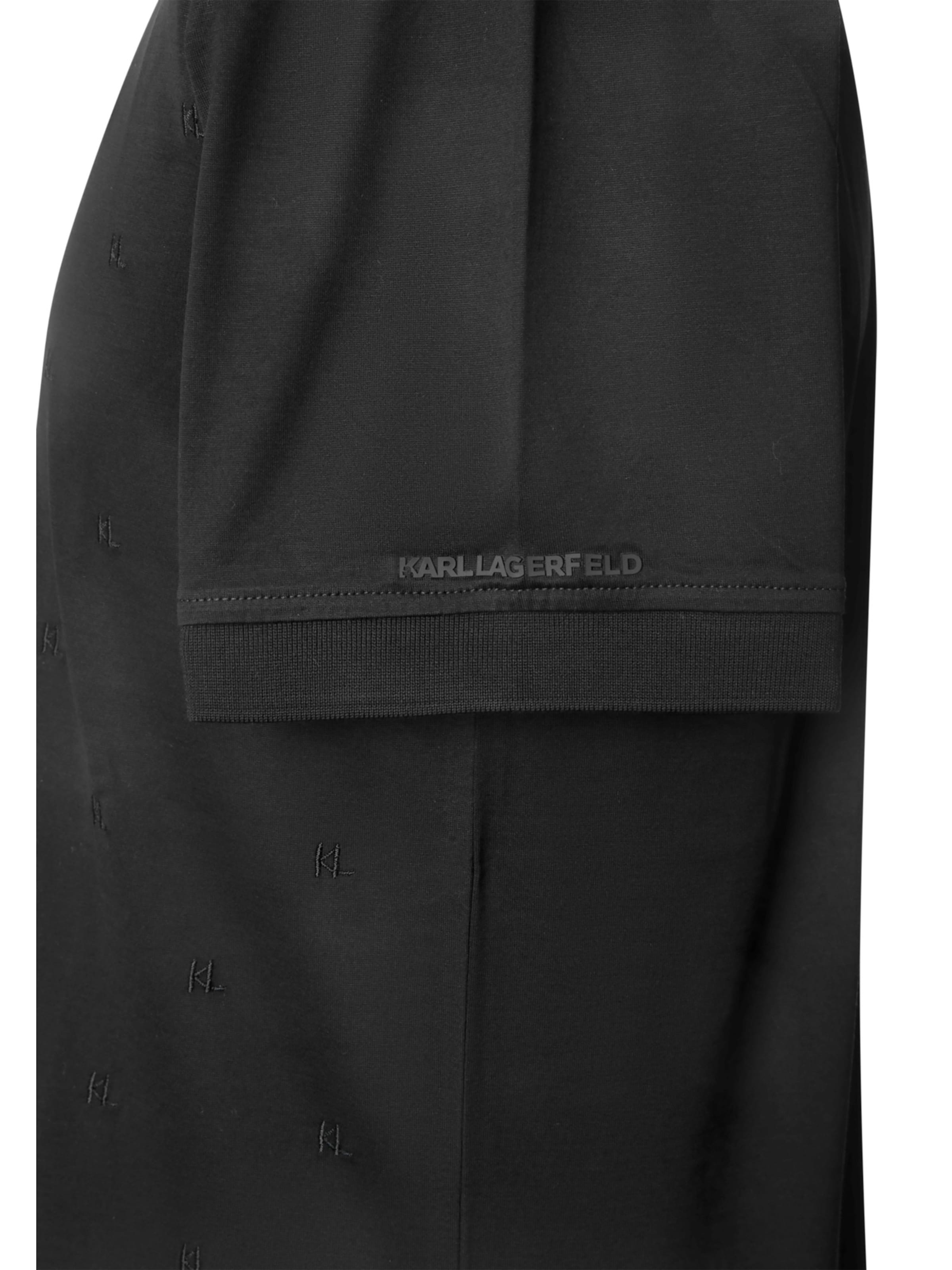 Karl Lagerfeld - Camiseta funcional en negro