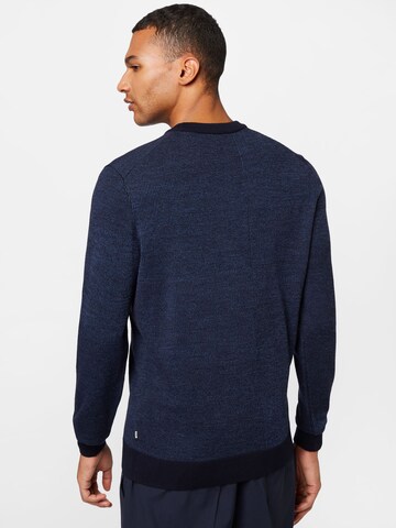 BOSS Sweater 'Leugenio' in Blue