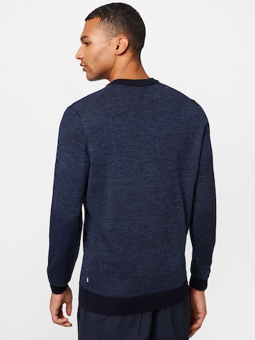 BOSS Black Sweater 'Leugenio' in Blue