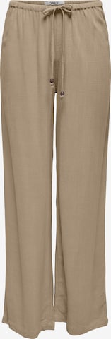Wide Leg Pantalon 'Solvi' ONLY en vert : devant