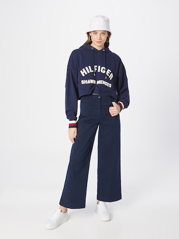 TOMMY HILFIGER Sweatshirt in Blauw