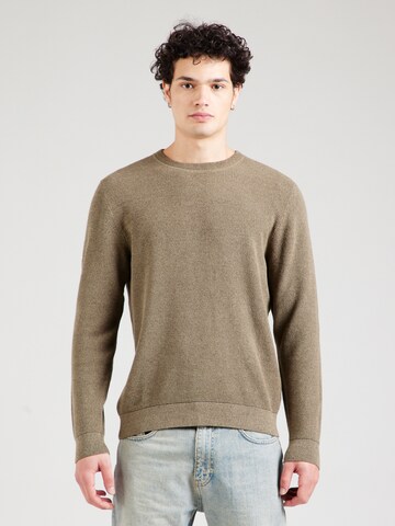 SELECTED HOMME Tröja 'SLHROSS' i beige: framsida