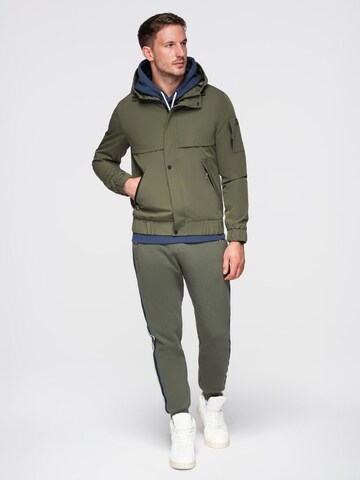 Ombre Functionele jas in Groen