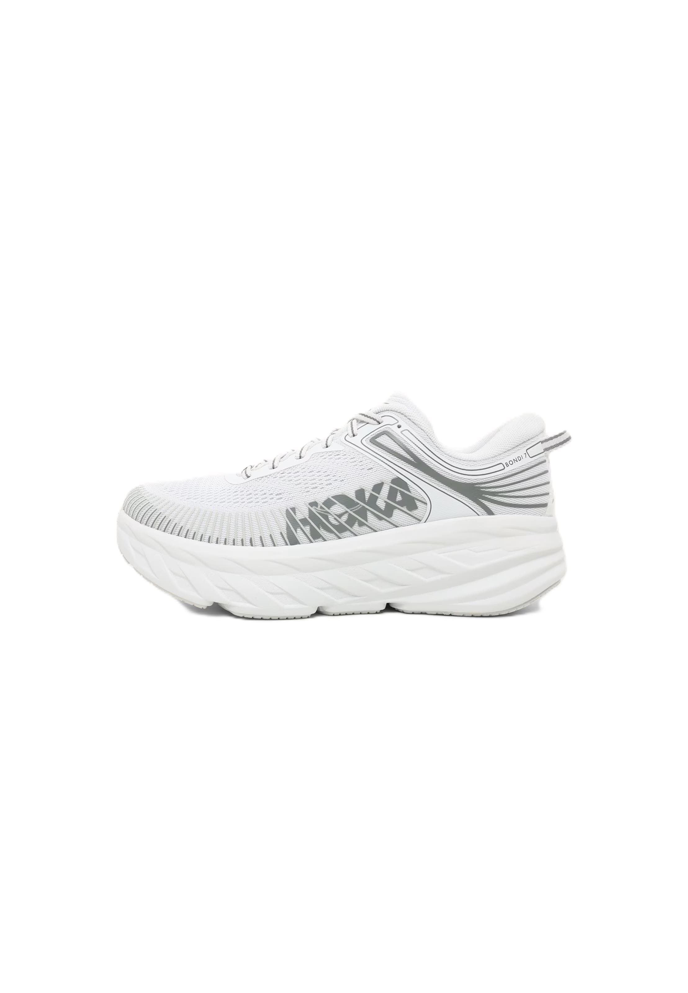HOKA Running shoe 'BONDI 7' in Grey: front