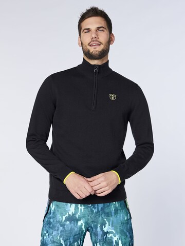 CHIEMSEE Pullover in Schwarz: Vorderseite
