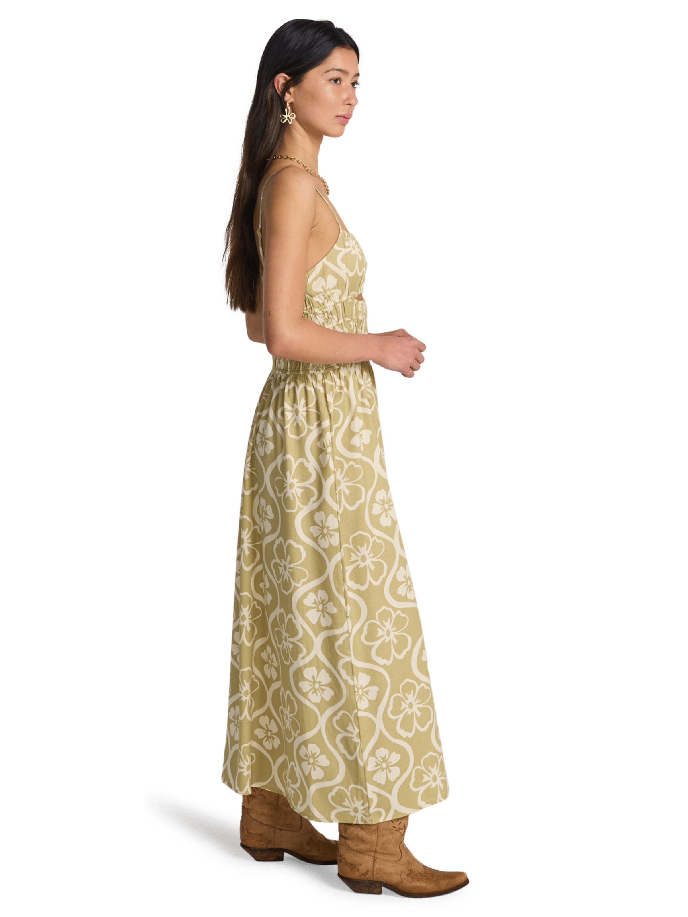 BILLABONG Kleid in Gelb