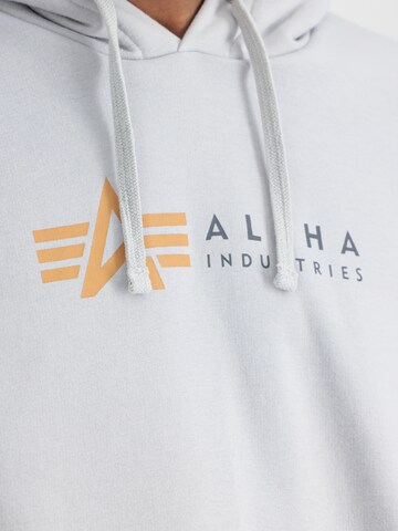 ALPHA INDUSTRIES Mikina – šedá