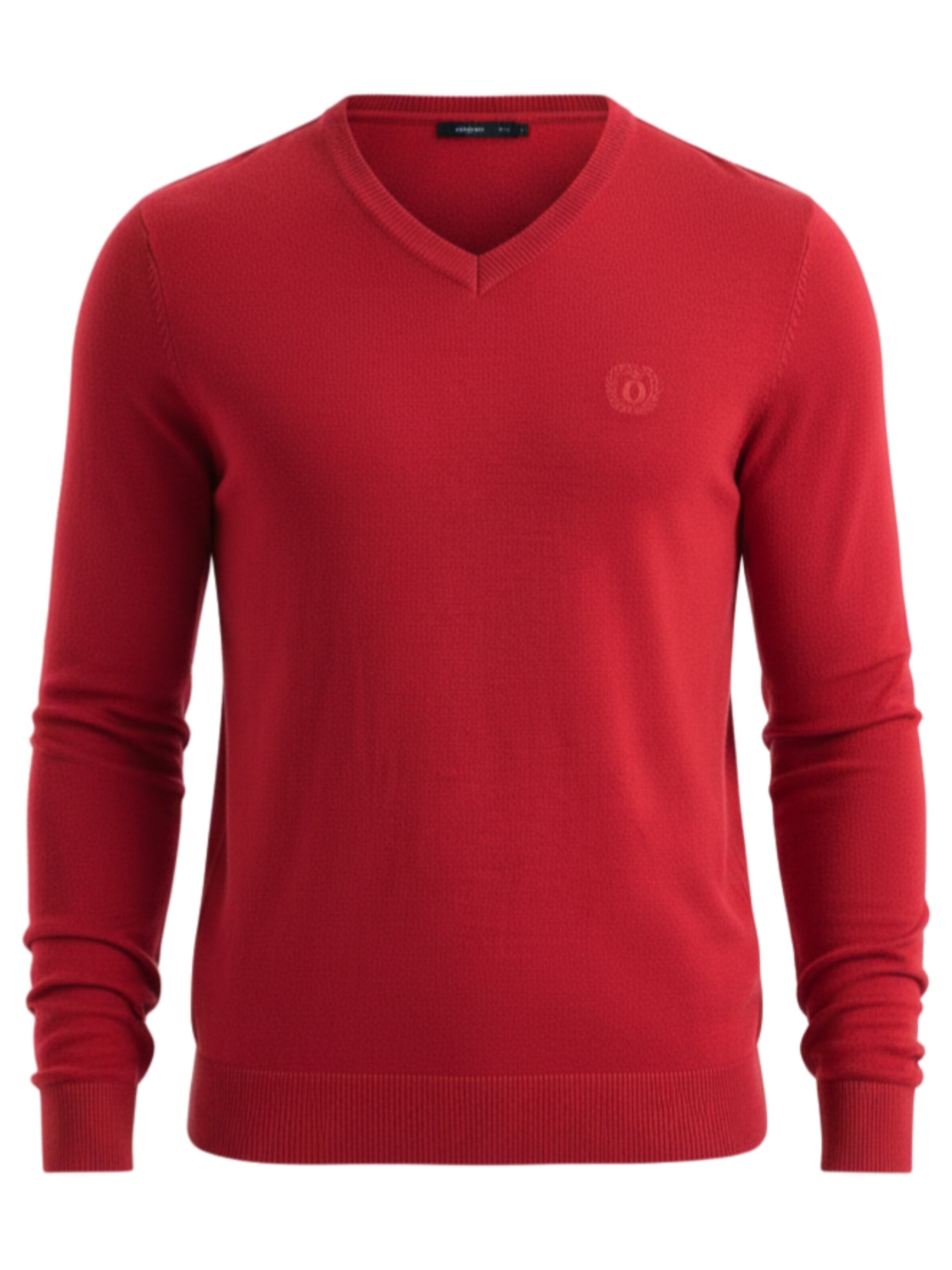 Pullover di Ombre in rosso: frontale