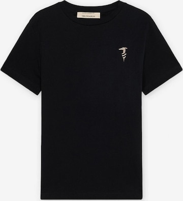 Trussardi - Camiseta en negro: frente