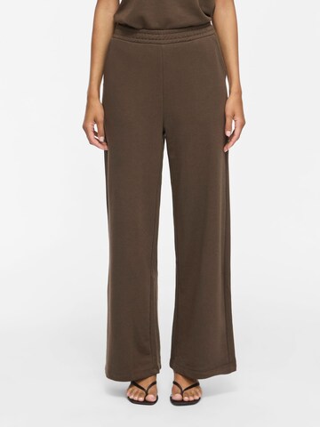 Wide leg Pantaloni 'VIHarisa' di VILA in marrone: frontale