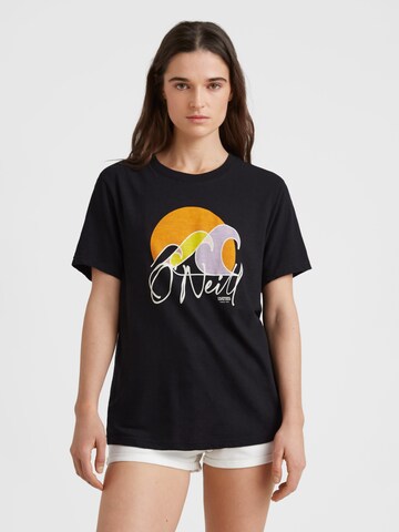 O'NEILL Funkčné tričko 'Luano' - Čierna: predná strana