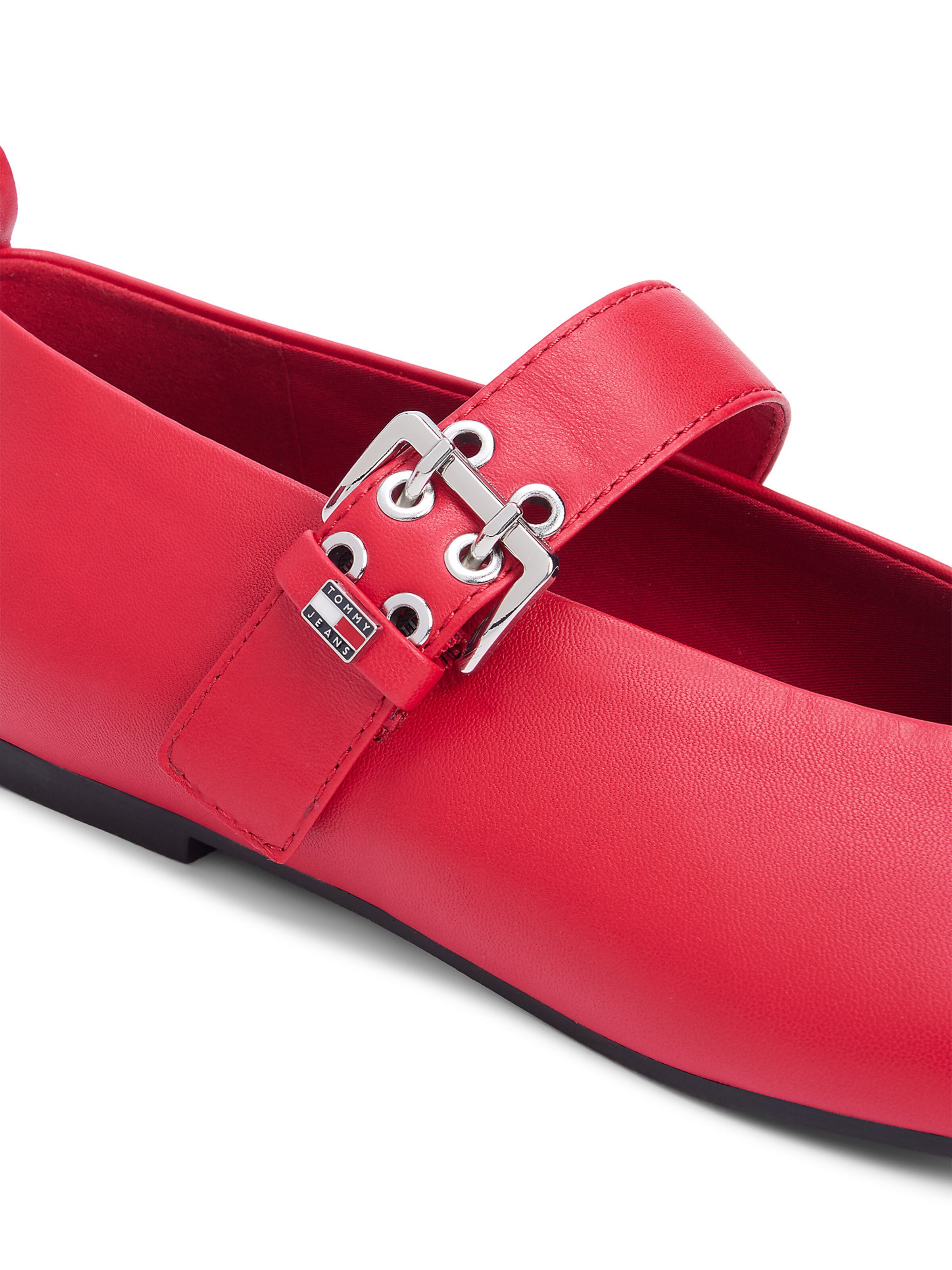 Tommy Jeans Ballerina in Rot