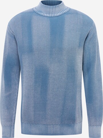 BOSS Sweater 'Katreat' in Blue: front