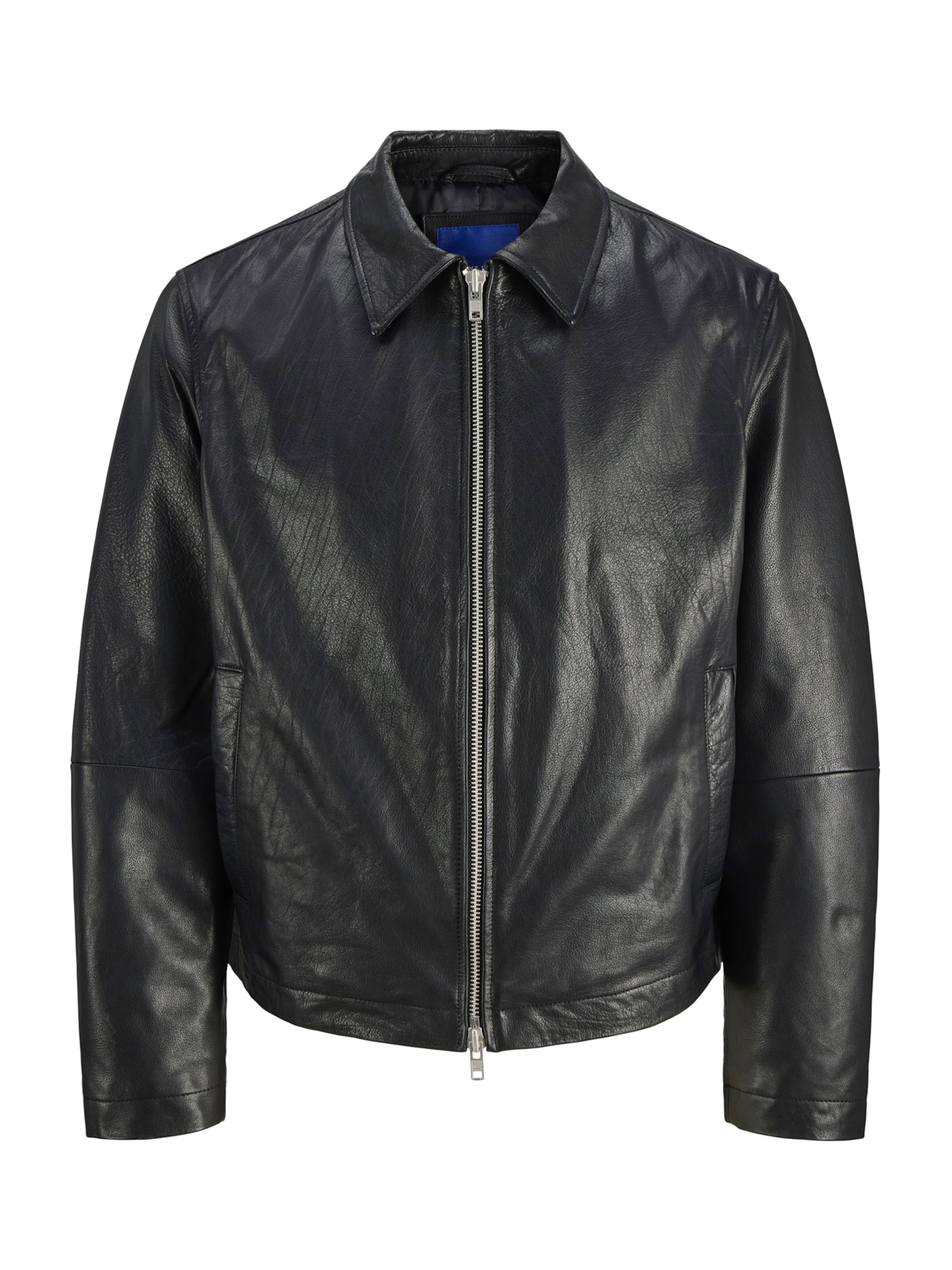 JACK & JONES Φθινοπωρινό και ανοιξιάτικο μπουφάν 'MERCER' σε μαύρο: μπροστά