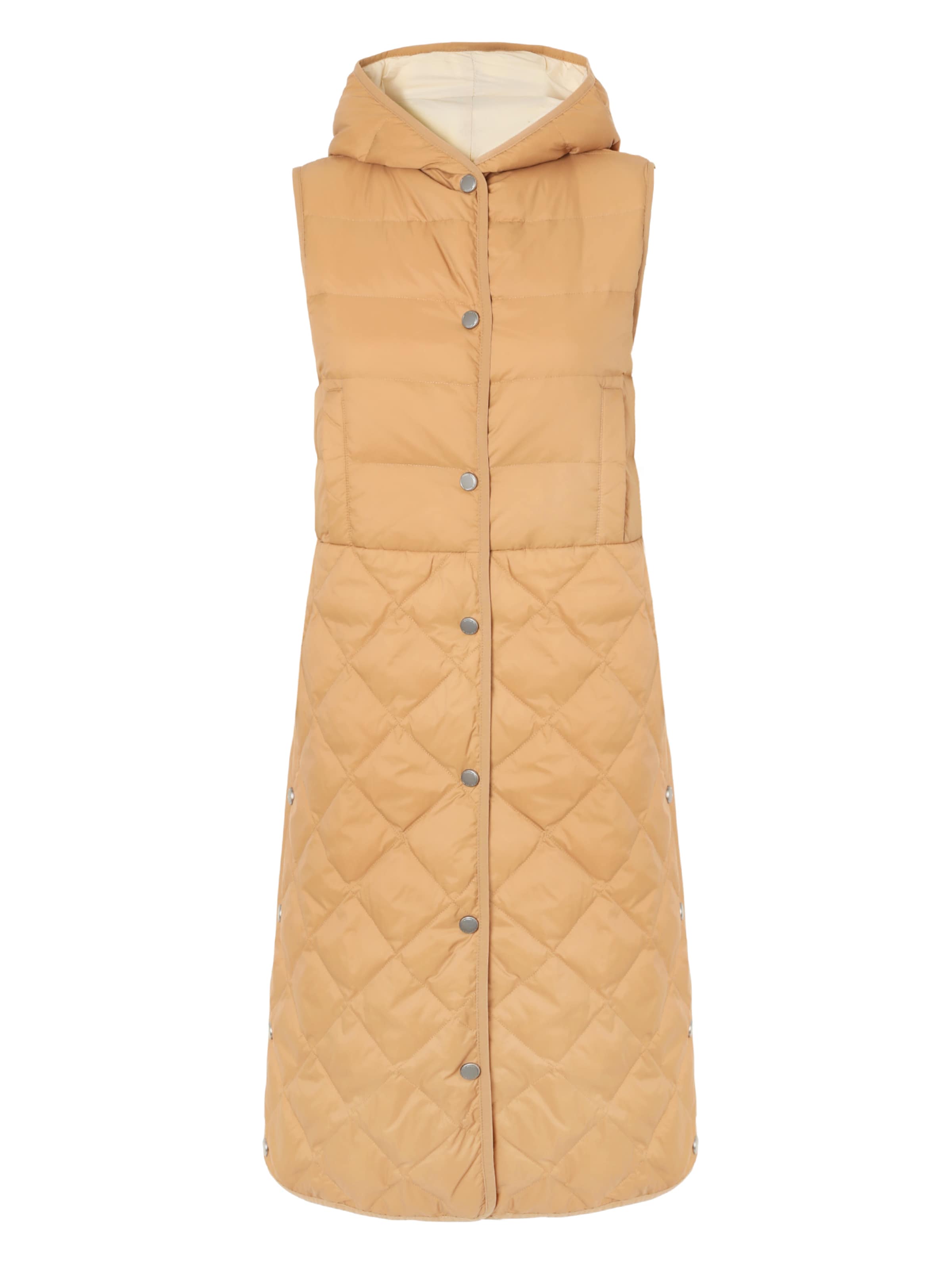 TATUUM Brezrokavnik | bež barva: sprednja stran