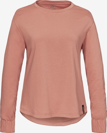 T-shirt fonctionnel Schöffel en rose : devant