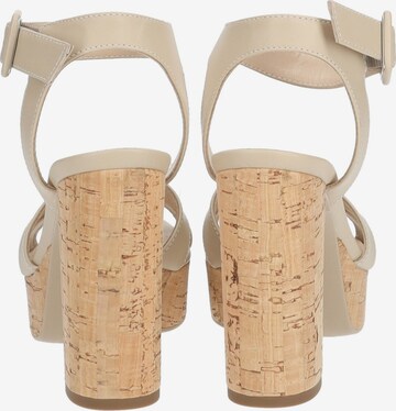 Nero Giardini Sandalen met riem in Beige