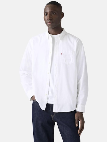 T-Shirt 'LEVI'S SUNSET 1 POCKET STANDARD CAMICIA' LEVI'S ® en blanc