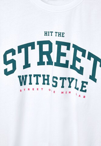 Street One MEN Shirt in Weiß