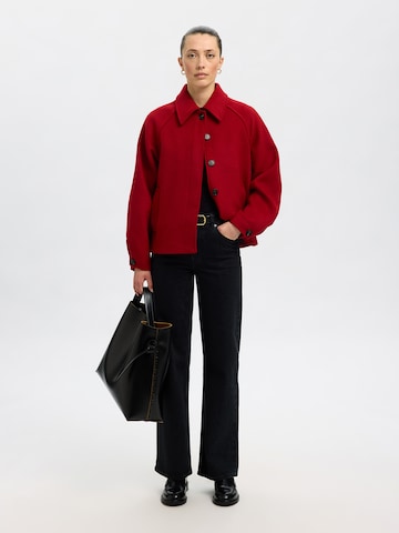 SELECTED Between-Season Jacket in Red
