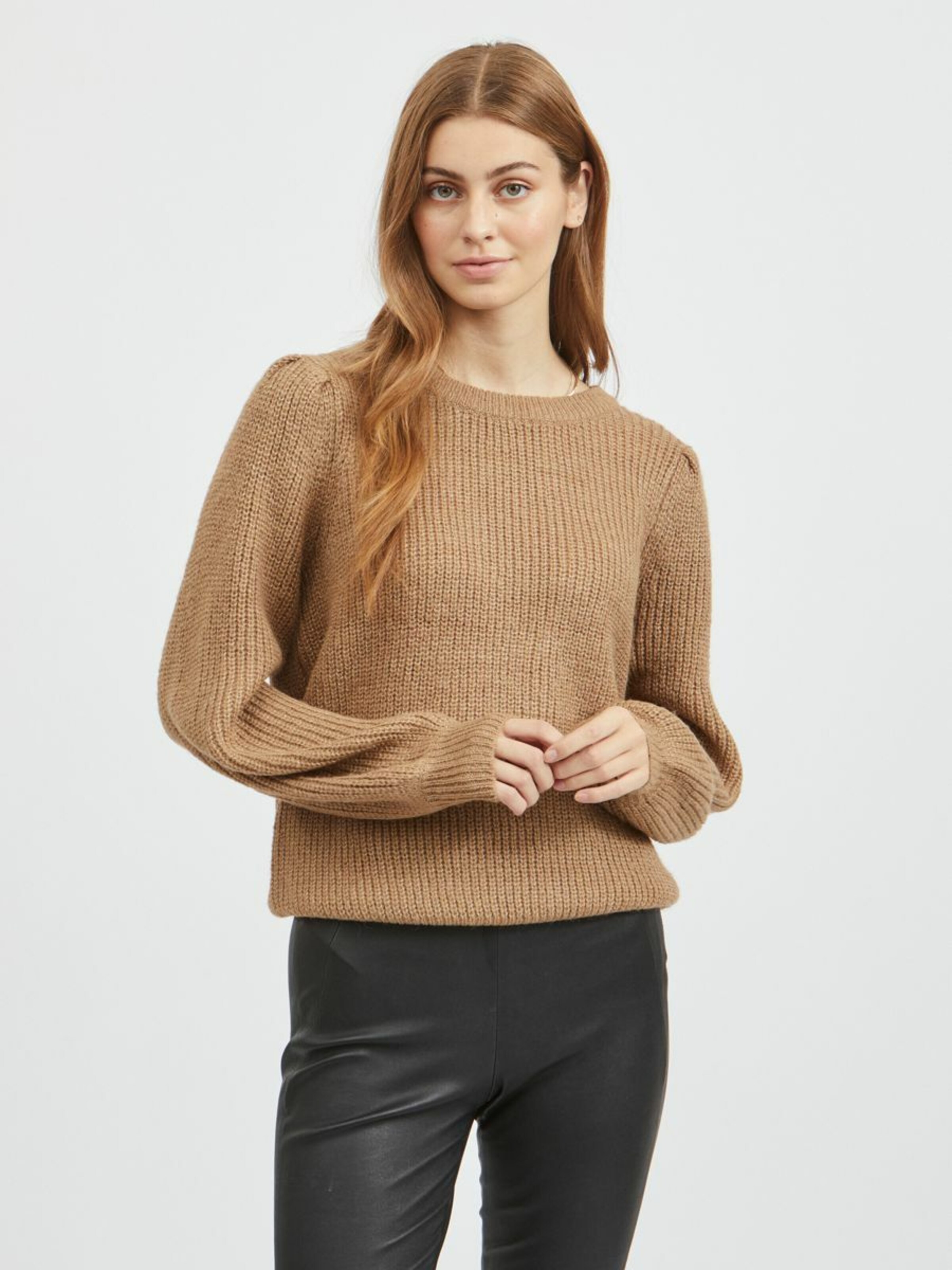 Frauen Pullover & Strick VILA Pullover in Hellbeige - MG13721 Frauen Pullover & Strick VILA Pullover in Hellbeige - MG13721