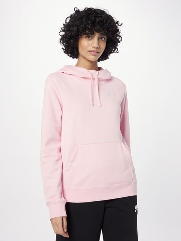 Nike Sportswear Sweatshirt in Pink: predná strana