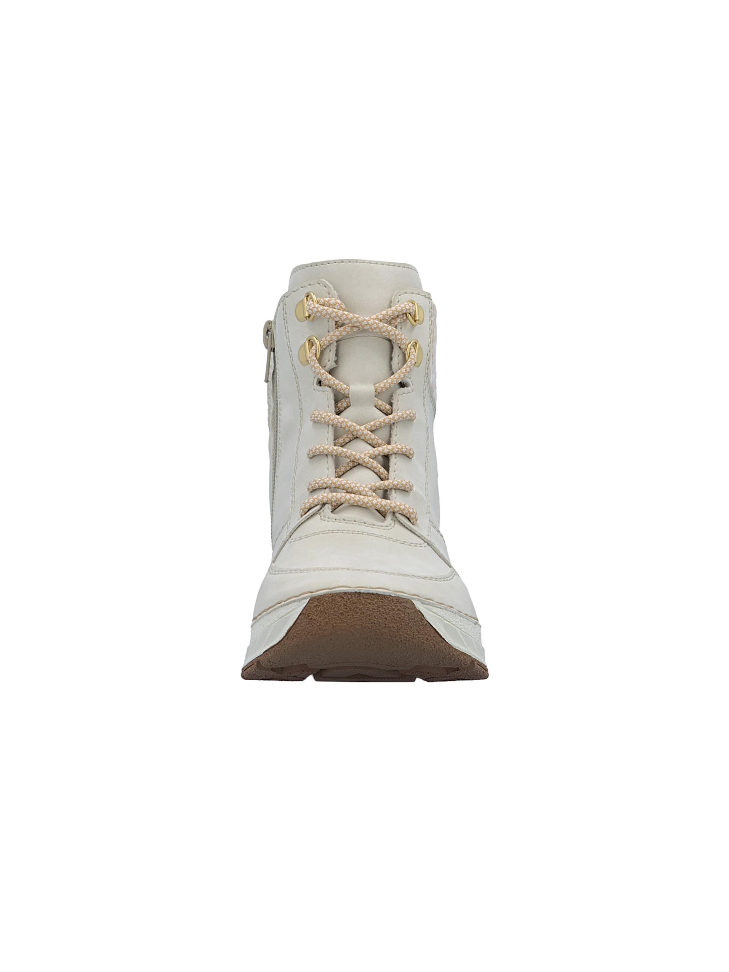 Sneaker alta di Rieker in beige