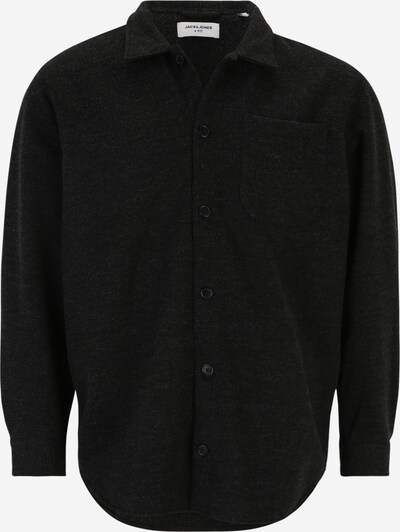 Jack & Jones Plus Button Up Shirt 'ZAC' in mottled black, Item view