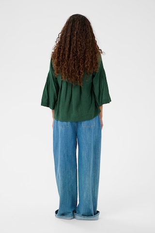 Chemisier 'SLEneya' SOAKED IN LUXURY en vert