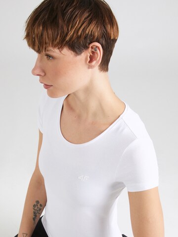 T-shirt fonctionnel 'F0906' 4F en blanc