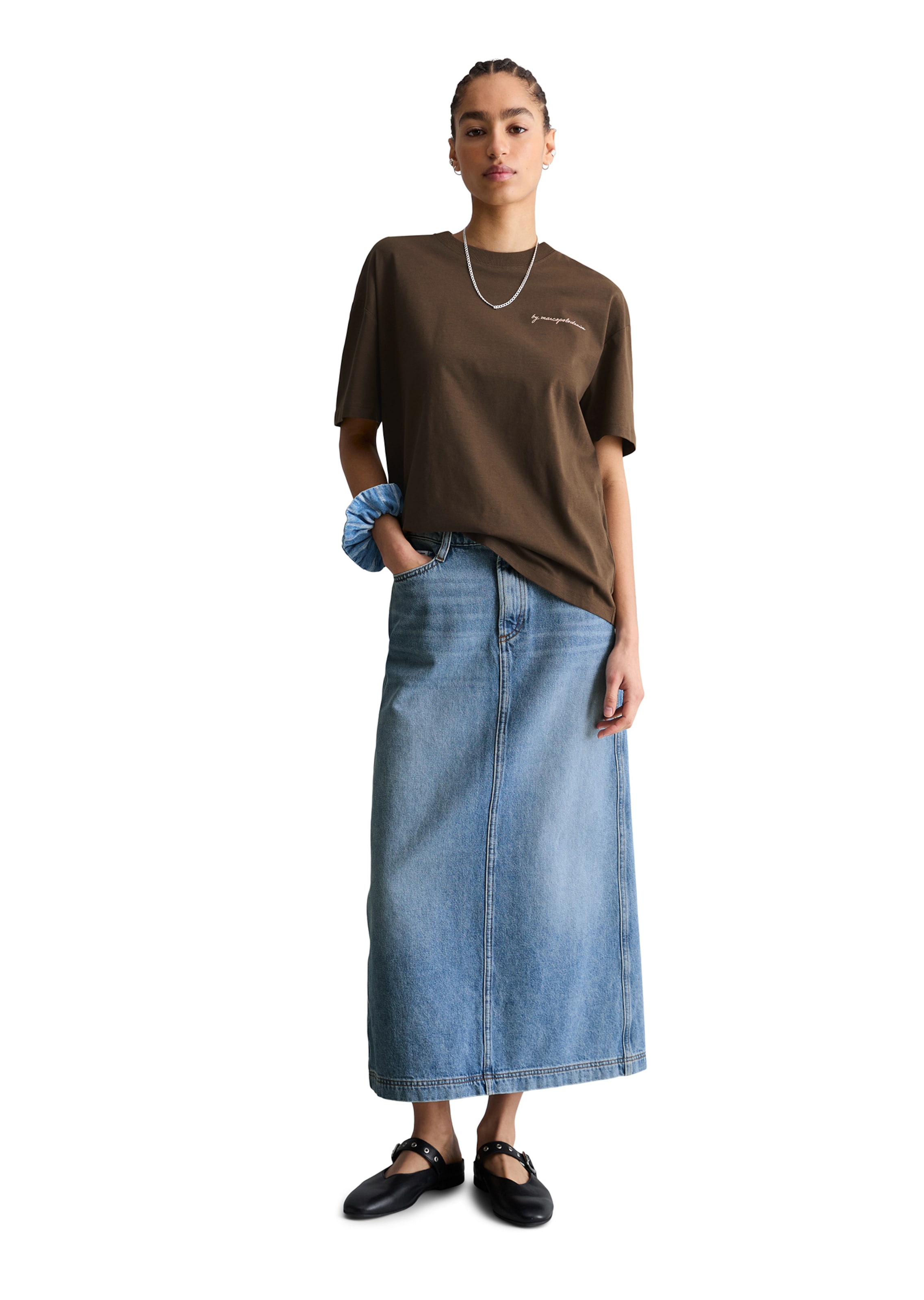 Marc O'Polo DENIM T-Shirt in Braun